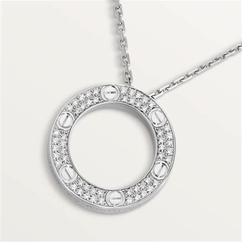 cartier necklace love|cartier love necklace diamond paved.